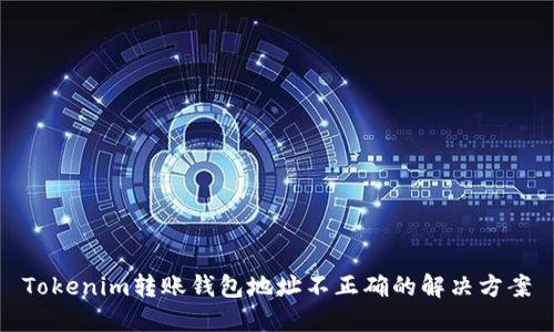 Tokenim转账钱包地址不正确的解决方案