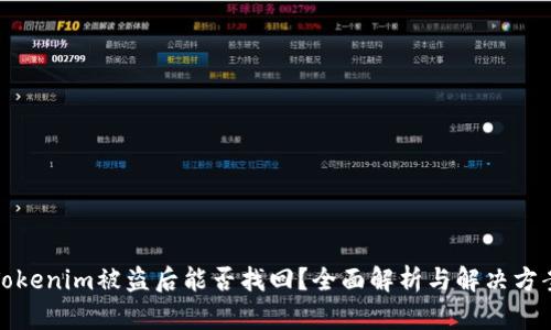 Tokenim被盗后能否找回？全面解析与解决方案