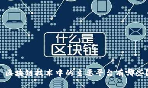  区块链技术中的主要平台有哪些？