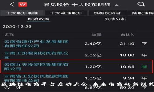 区块链电商平台启动大会：未来电商的新模式