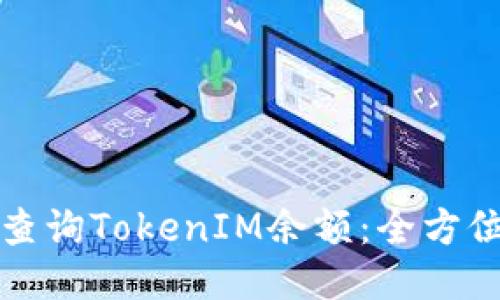 如何查询TokenIM余额：全方位指南