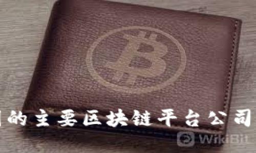 中国的主要区块链平台公司概述