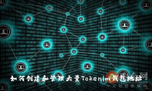 如何创建和管理大量Tokenim钱包地址